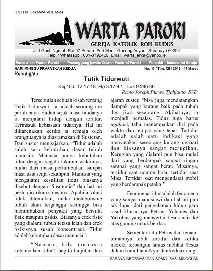 Paroki Roh Kudus